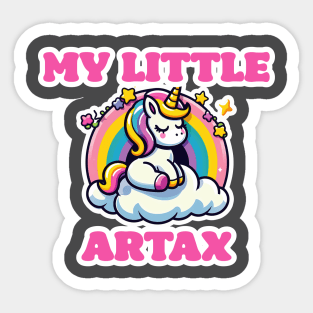 MY LITTLE ARTAX Sticker